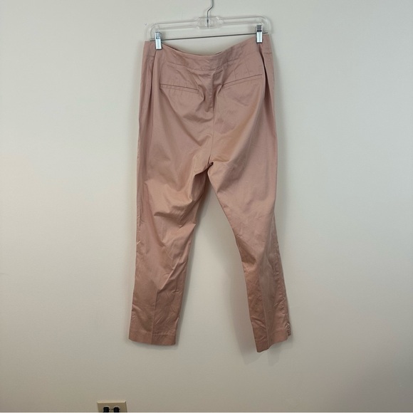 Chico's Tan Blush Pink Straight Leg Chino Pants Size 10 (Chico's 1.5) - Picture 4 of 4